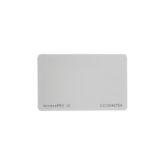 ACCESSPRO Tarjeta MIFARE Classic / Tipo ISO Card / Memoria 1Kb / Imprimible / Frecuencia 13.56 Mhz/ Formato CR80 MOD: ACCESS-CARD-M1K