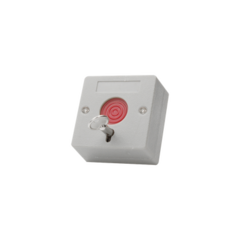 AccessPRO Botón de Pánico a Prueba de Fuego / Restablecimiento con Llave / Tamaño Compacto para Fácil Instalación MOD: ACCESSPA53