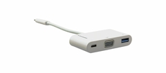 KRAMER ADC-U31C/M1 Cable Adaptador USB 3.1 Tipo C a VGA y USB 3.0 y PD - buy online