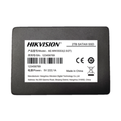 HIKVISION SSD PARA Videovigilancia Móvil / 2 TB / 2.5" / Alto Performance / Uso 24/7 / Resistente en Alta Temperaturas AE-MW3SS3(2.5/2T)