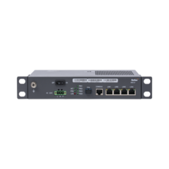 FIBERHOME Unidad Remota Multi-Vivienda (MDU) GPON Industrial, 4 Puertos Gigabit Ethernet, PoE 802.3af/at, conector SC/UPC MOD: AN5121-4GP-BG02