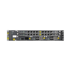 FIBERHOME OLT Carrier Class Modular GPON, 2 Ranuras, 2 Tarjetas de 16 puertos GPON, 1 Fuente de CA, 2 UR AN5516-04-AC