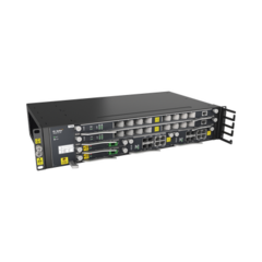 FIBERHOME OLT Carrier Class Modular GPON con 2 Tajetas de Servicio GCOB + 2 Fuentes PWRD (-48Vcc), hasta 32 Puertos GPON, 2UR MOD: AN5516-04-FULL