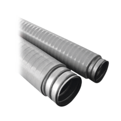 ANCLO Tubo Flexible tipo Liquidtight de 2 1/2" (63 mm). Acero + Forro PVC. Rollo de 10 Metros. ANC-COT212