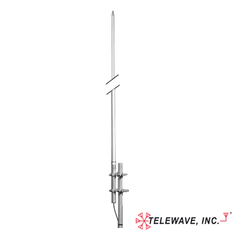 TELEWAVE, INC Antena Colineal de Fibra de vidrio para Base, 158-166 MHz, 6 dB, N Hembra. MOD: ANT150F6-5