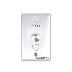 AccessPRO Botón de cabeza plana / Cumple IP65 MOD: APBSM