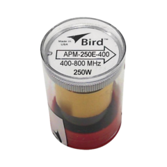 BIRD TECHNOLOGIES Elemento para Wattmetro BIRD APM-16, 400-800 MHz, 250Watt. MOD: APM-250E-400