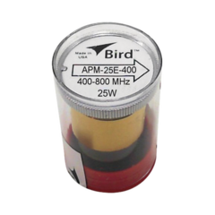 BIRD TECHNOLOGIES Elemento para Wattmetro BIRD APM-16, 400-800 MHz, 25 Watt. MOD: APM-25E-400