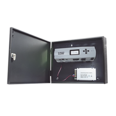 ZKTECO - AccessPRO Controlador de Acceso / 4 Puertas / Biometría Integrada / 3,000 Huellas / Compatible con Sistemas de Elevadores (10 Pisos) / Incluye Gabinete y Fuente de Alimentación 12Vcc/5A MOD: APX-4000