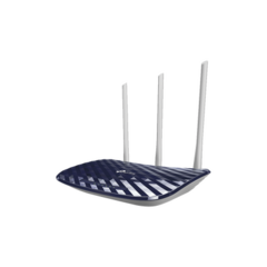 TP-LINK Router Inalámbrico doble banda AC, 2.4 GHz y 5 GHz Hasta 733 Mbps, 3 antenas externas omnidireccional, 4 Puertos LAN 10/100 Mbps, 1 Puerto WAN 10/100 Mbps MOD: ARCHERC20