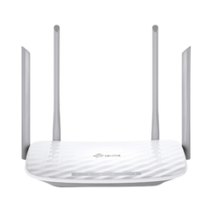 TP-LINK Router Inalámbrico doble banda AC, 2.4 GHz y 5 GHz Hasta 1200 Mbps, 4 antenas externas omnidireccional, 4 Puertos LAN 10/1000 Mbps, 1 Puerto WAN 10/1000 Mbps MOD: ARCHERC5