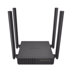 TP-LINK Router Inalámbrico doble banda AC, 2.4 GHz y 5 GHz Hasta 1200 Mbps, 4 antenas externas omnidireccional, 4 Puertos LAN 10/100 Mbps, 1 Puerto WAN 10/100 Mbps, Versión 6 MOD: ARCHERC50