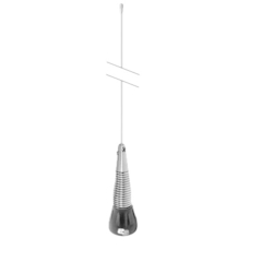 PCTEL Antena Móvil VHF / UHF, Ajustable en Campo, Rango de Frecuencia 150 - 512 MHz. MOD: ASPR7495