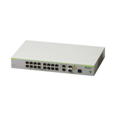 ALLIED TELESIS Switch Administrable CentreCOM FS980M, Capa 3 de 16 Puertos 10/100 Mbps + 2 puertos RJ45 Gigabit/SFP Combo MOD: AT-FS980M/18-10