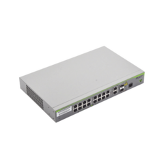 ALLIED TELESIS Switch Administrable CentreCOM FS980M, Capa 3 de 16 Puertos 10/100 Mbps + 2 puertos RJ45 Gigabit/SFP Combo MOD: AT-FS980M/18-10 - buy online