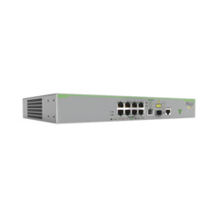 ALLIED TELESIS Layer 3 Lite Managed Access Switch, 8x 10/100T PoE, 1x SFP uplink, US Power Cord. AT-FS980M9PS-10 - buy online