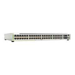 ALLIED TELESIS Switch Stackeable Capa 3, 48 puertos 10/100/1000Mbps + 2 puertos SFP Combo + 2 puertos SFP+ 10G Stacking MOD: AT-GS948-MX-10