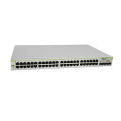 ALLIED TELESIS Switch Gigabit WebSmart de 48 puertos 10/100/1000 Mbps (4 x Combo) + 4 puertos gigabit SFP Combo MOD: AT-GS950-48-10