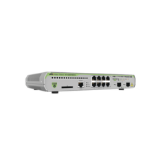 ALLIED TELESIS Switch Administrable CentreCOM GS970M, Capa 3 de 8 Puertos 10/100/1000 Mbps + 2 puertos SFP Gigabit MOD: AT-GS970M/10-10