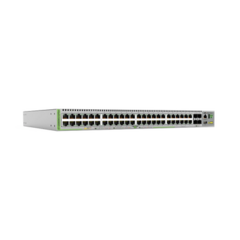 ALLIED TELESIS Switch L3 Stackable, 40x 10/100/1000-T PoE+ , 8x 100M/1G/2.5G/5G-T PoE+, 4x SFP+ Ports AT-GS980MX52PSM-10