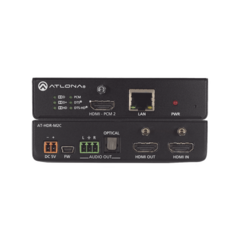 ATLONA DOLBY/DTS TO 2CH DOWN-CONVERTER W/4K AND HDR CAPABILITIES MOD: AT-HDR-M2C