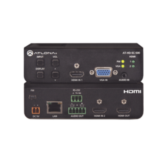 ATLONA HDMI (2X) AND VGA SWITCHER W/ SCALER AND DISPLAY CONTROL MOD: AT-HD-SC-500