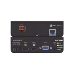 ATLONA HDMI (2 INPUT) PLUS VGA SWITCHER W/ HDBASET OUTPUT ; POE MOD: AT-HDVS-150-TX