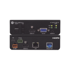 ATLONA HDMI (2 INPUT) PLUS VGA SWITCHER ; CONTROL ; AND HDBASET OUTPUT (100 M) MOD: AT-HDVS-200-TX