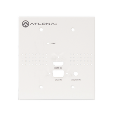 ATLONA ATLONA US PLATE ; WITHOUT BUTTON HOLES FOR THE AT-HDVS-TX-WP. MOD: AT-HDVS-TX-WP-NB