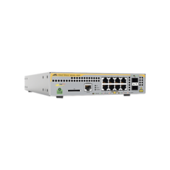 ALLIED TELESIS Switch Industrial-Lite PoE+ administrable capa 2 de 8 Puertos 10/100/1000 Mbps + 2 puertos SFP, 124 W MOD: AT-IE210L-10GP-60