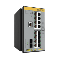 ALLIED TELESIS Switch Industrial Capa 3, 16x 10/100/1000-T PoE+, 2x SFP 1G MOD: AT-IE340L-18GP-80