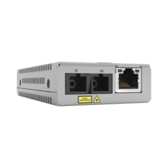 ALLIED TELESIS Convertidor de medios Gigabit, conector SC Distancia (20KM) Monomodo Versión TAA MOD: AT-MMC2000LX/SC-960