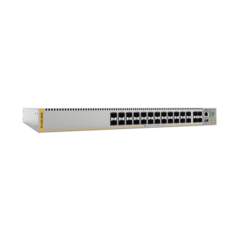 ALLIED TELESIS Switch de fibra óptica capa 3, 28 puertos 100/1000X SFP Gigabit MOD: AT-X220-28GS-10