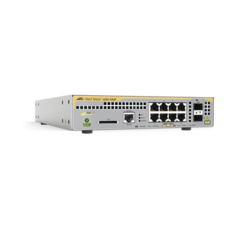 ALLIED TELESIS Switch PoE+ Administrable Capa 3, 8 Puertos 10/100/1000 Mbps + 2 SFP Gigabit, 124 W AT-X230-10GP-10