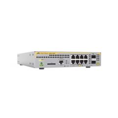 ALLIED TELESIS Switch PoE+ Administrable Capa 3 D/8 Ptos 10/100/1000 + 2 SFP Incluye Montaje AT-RKMT-J14 MOD: AT-X230-10GP-R-10