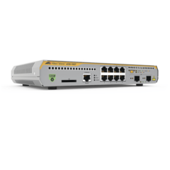 ALLIED TELESIS Switch Administrable Capa 3, 8 puertos 10/100/1000 Mbps + 2 puertos SFP Gigabit MOD: AT-X230-10GT-10