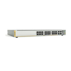 ALLIED TELESIS Switch PoE+ Administrable Capa 3, 24 Puertos 10/100/1000 Mbps + 4 SFP Gigabit, 370 W MOD: AT-X230-28GP-10
