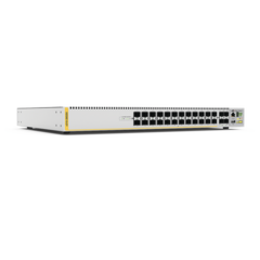 ALLIED TELESIS Switch Stackeable Capa 3, 24 puertos SFP Gigabit + 4 puertos SFP+ 10 G, fuente redundante MOD: AT-X510-28GSX-10