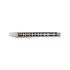 ALLIED TELESIS Switch Stack Capa3 40 puertos Gigabit, 8 puertos Miltigigabit 100/1G/2.5G/5G PoE++, Fuente redundante MOD: AT-X530DP-52GHXM-B01