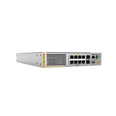 ALLIED TELESIS Switch Stack 8-port 100M/1/2.5/5G PoE++ con 2 SFP+ puertos con fuente sencilla interna MOD: AT-X530L-10GHXM-90