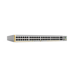 ALLIED TELESIS Switch L3 Stackable, 48x 10/100/1000-T PoE+, 4x SFP+, 740W, Fuente Redundante (TAA compliant version) MOD: AT-X530L-52GPX-90