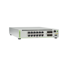 ALLIED TELESIS Switch Capa 3 Stackeable 10 Gigabit , 12 puertos 100/1000/10G Base-T (RJ-45) y 4 puertos SFP/SFP+ 10G MOD: AT-XS916MXT-10