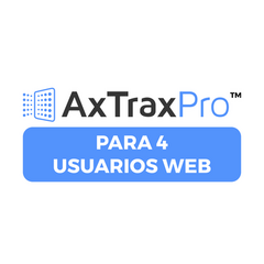 ROSSLARE SECURITY PRODUCTS Licencia De 4 Usuarios Clientes Web para AxtraxPro MOD: AXPROWEB04
