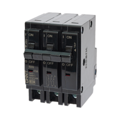 CHINT MCB - Interruptor Termomagnético Enchufable, Serie: B2Q, 3P, 15A, 240V (SKU:1002294) MOD: B2QP315E