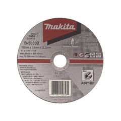 MAKITA Disco de corte para Aluminio de 4 1/2" B-50310