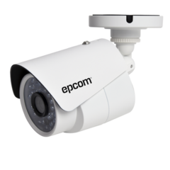 EPCOM Bullet TURBOHD 1080p / Gran Angular 92° / Lente 2.8 mm / CLIMAS EXTREMOS / IR Inteligente 30 mts / Exterior IP66 B8-TURBO-XW