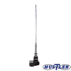 HUSTLER Antena Móvil VHF, Ajustable en Campo, Rango de Frecuencia 148 - 174 MHz. MOD: BB-GT-150