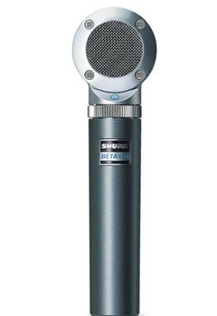 Shure BETA 181/BI Micrófono Condensador Captación Lateral – Cápsula Bidireccional para Instrumento – Potente y de alta calidad.