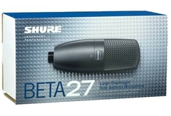 Shure BETA 27 Micrófono Condensador para Instrumento - Modelo de Shure, Diseño de Alta Calidad con Respuesta de Frecuencia Amplia - Ideal para Grabaciones en Vivo y en Estudio - tienda en línea