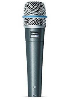 Shure BETA 57A - Microfono dinámico para instrumento - Calidad profesional y sonido excepcional